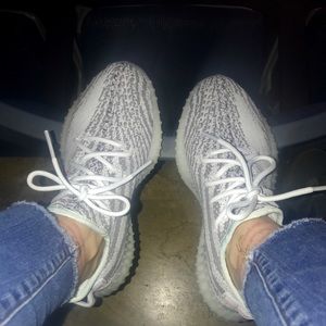 ice blue yeezy 350